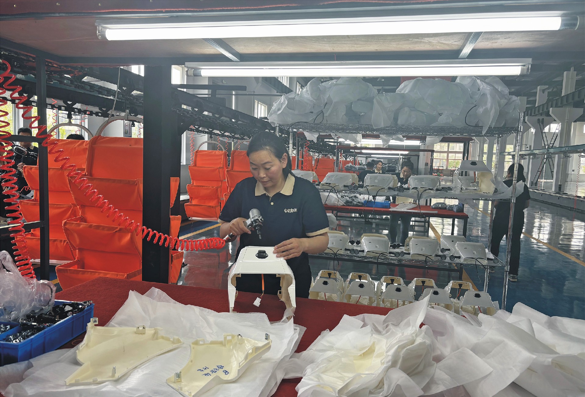 FOCUS, PERSISTENCE,PRAGMATISM AND INNOVATION FACTORY DISPLAY